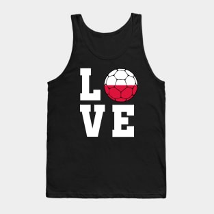 Poland Football Tank Top